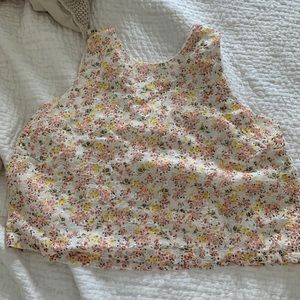 Floral loft top